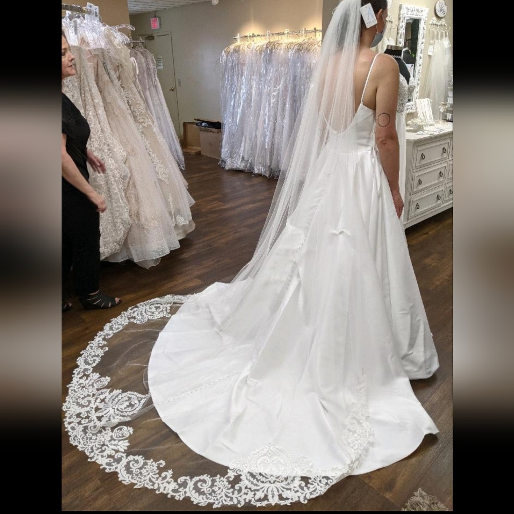 Maggie Sottero Cathedral Length Bridal Veil
